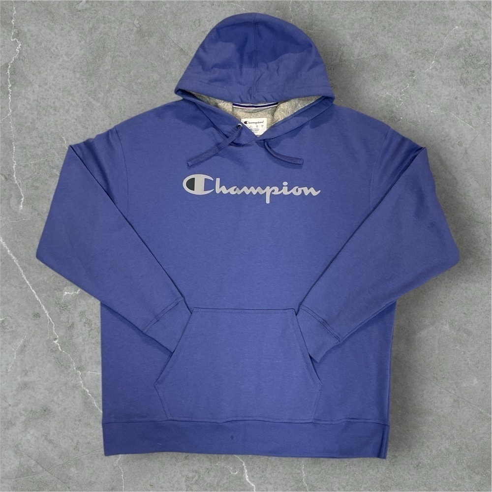Champion Blue Men's hoodie